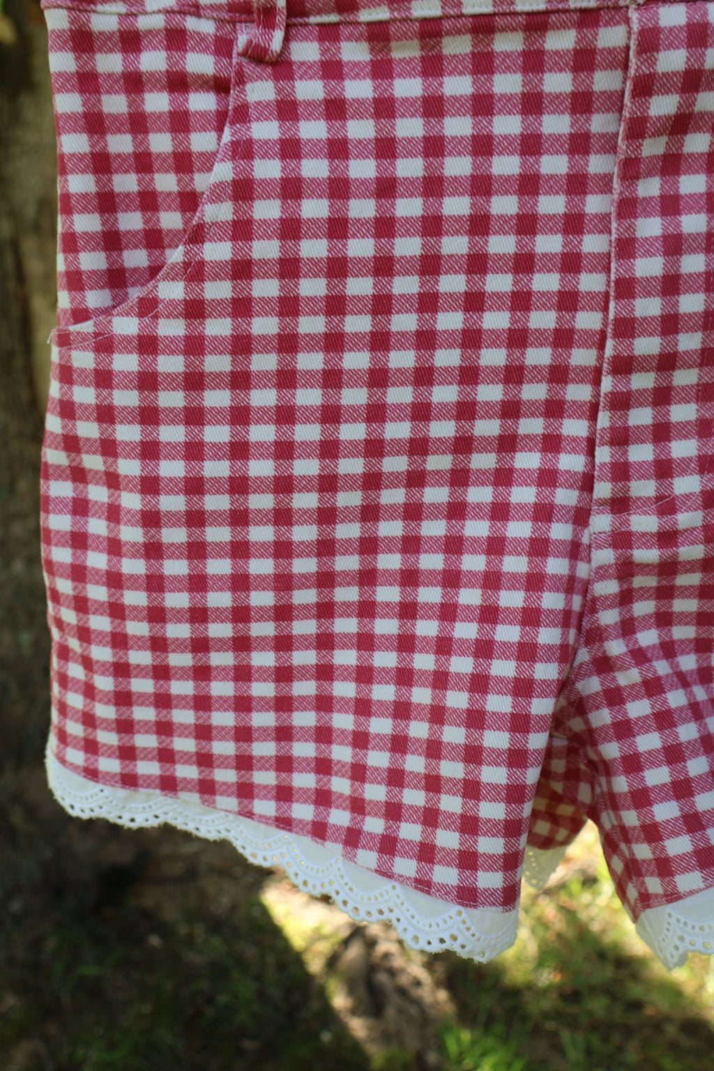 Low-Rise Cherry Pie Shorts
