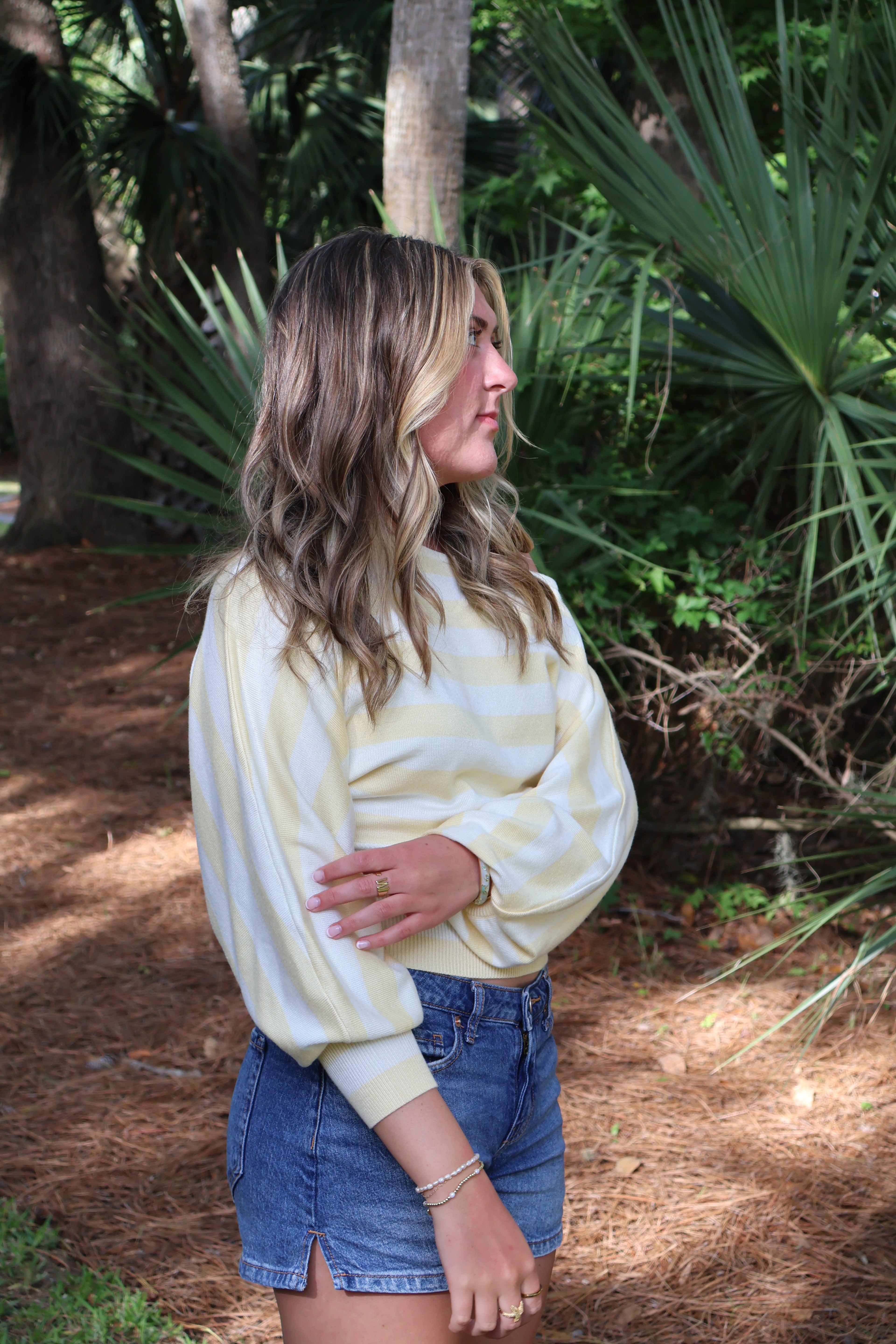 Golden Coast Dolman Sleeve Long Sleeve
