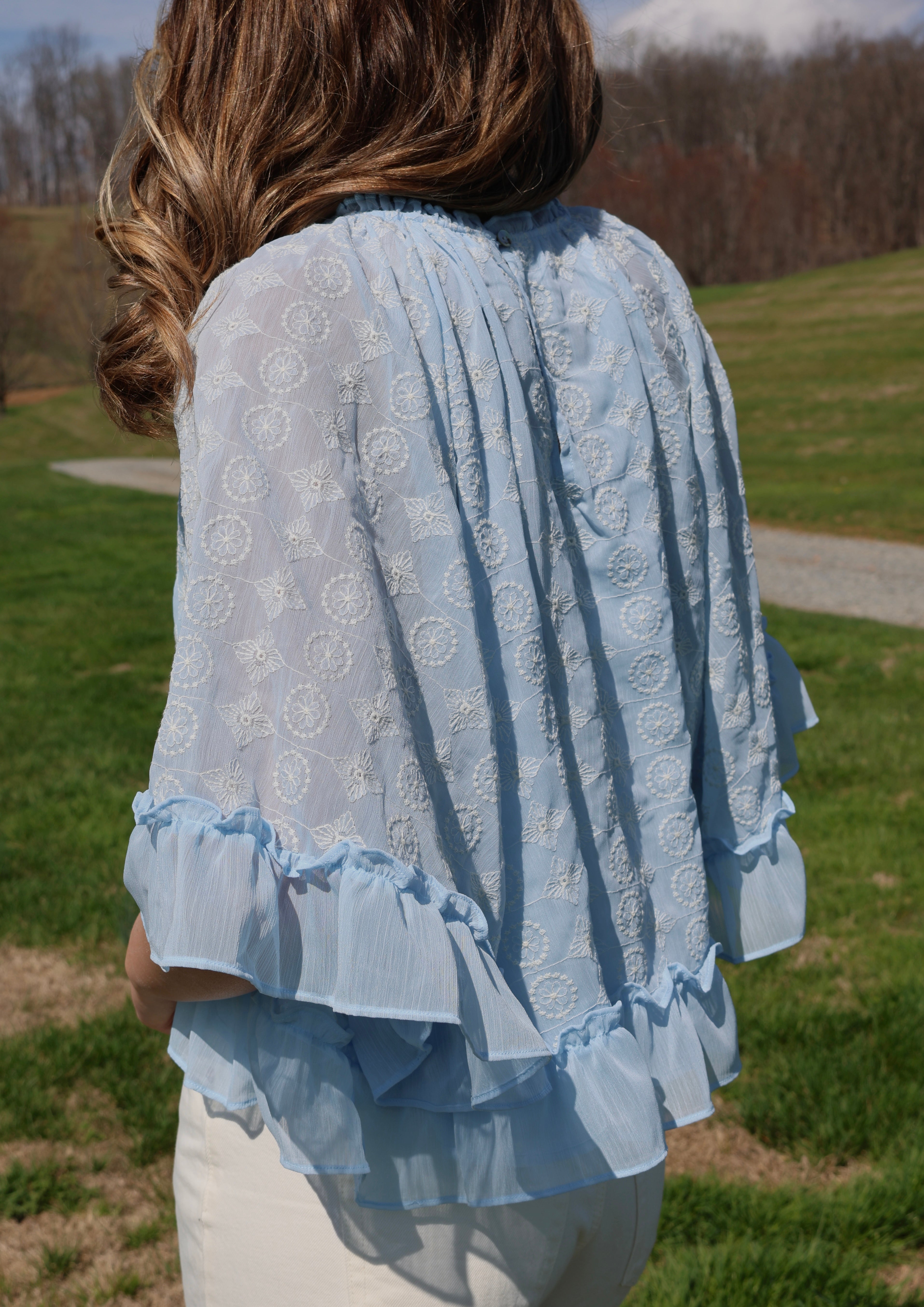 Blue Skies Cape Top
