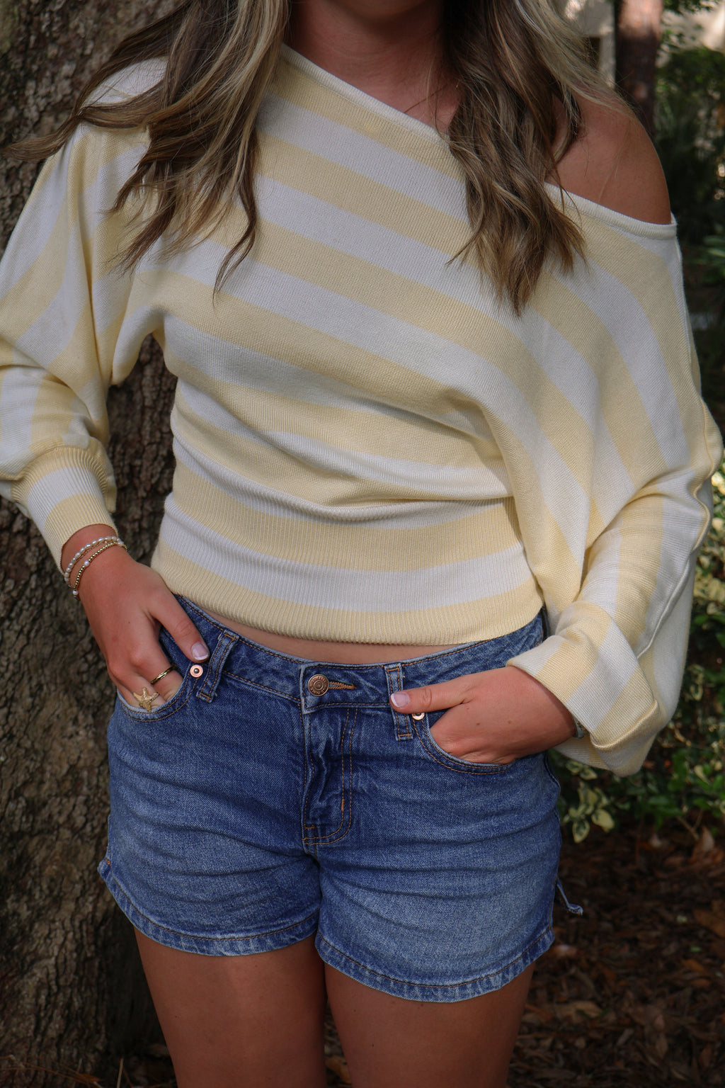 Golden Coast Dolman Sleeve Long Sleeve