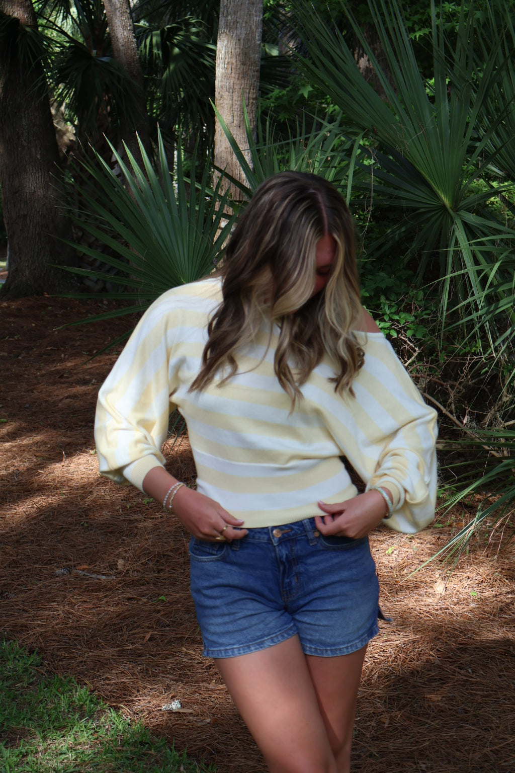 Golden Coast Dolman Sleeve Long Sleeve