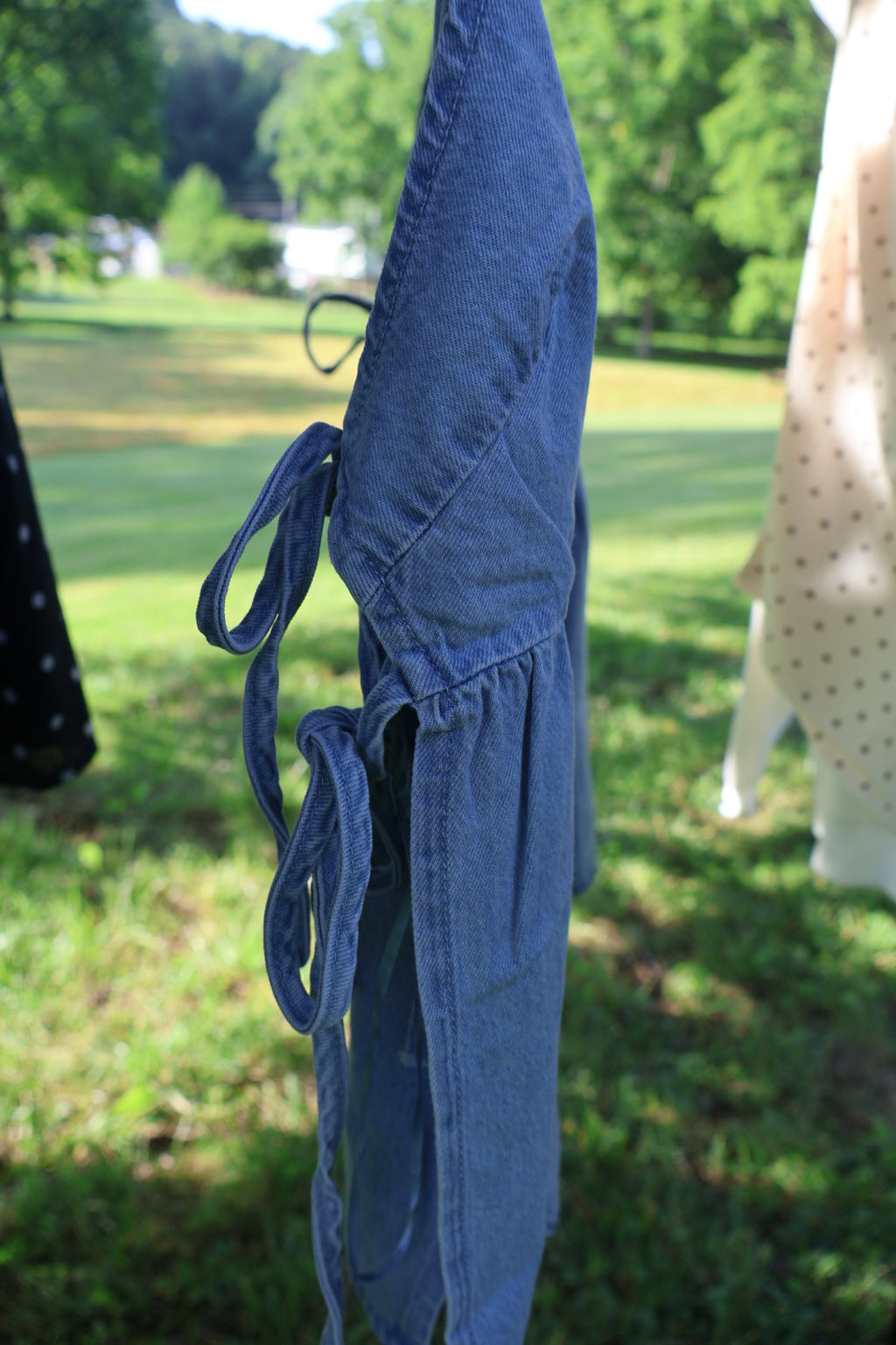 Harbor Bow Denim Tank