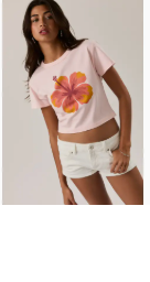 Tropical State of Mind Baby Tee