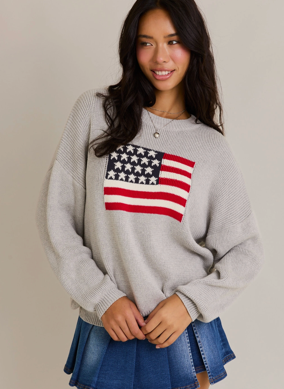 Americana Flag Sweater