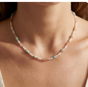 beaded necklace