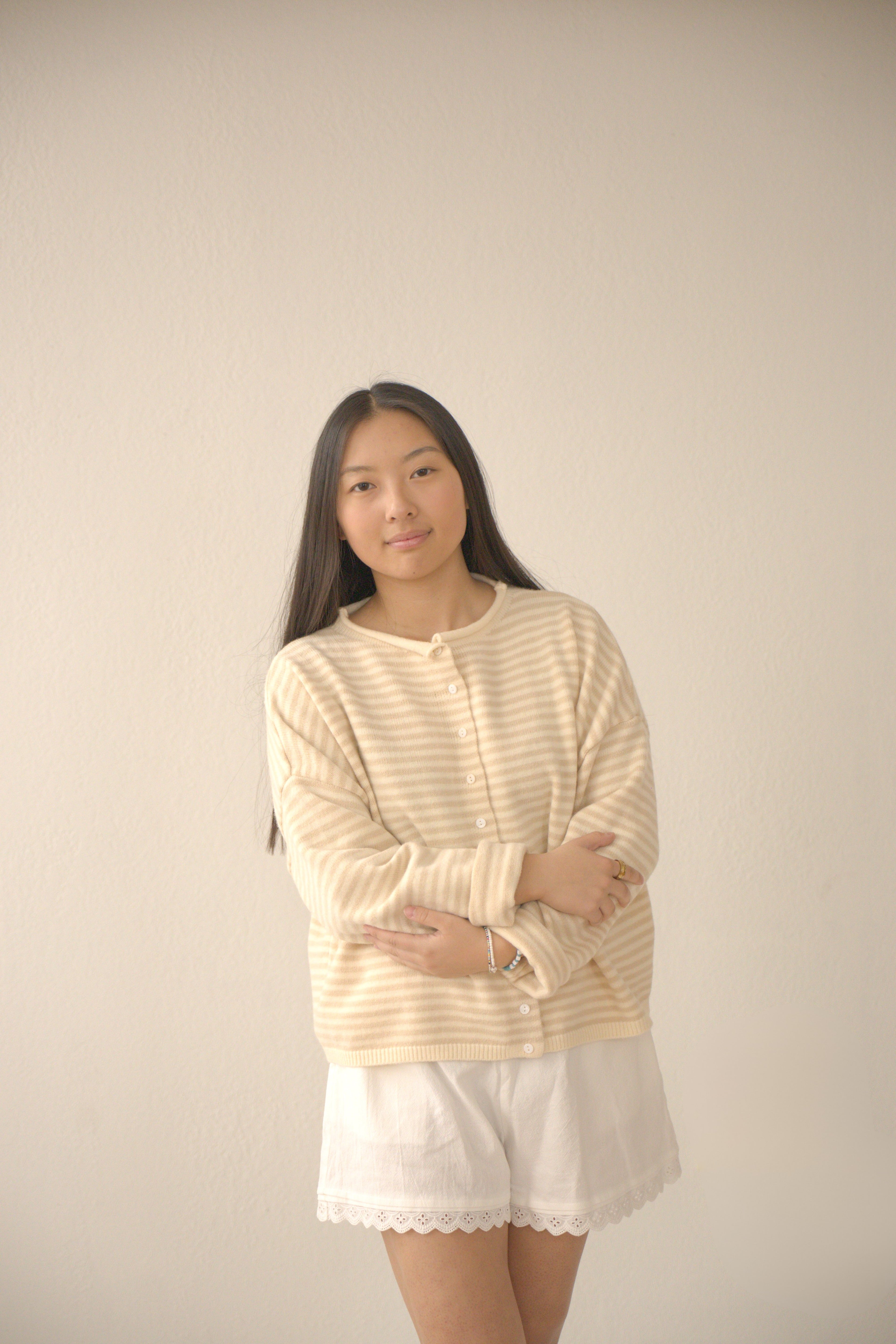 Walk in Light Linen Lace Shorts